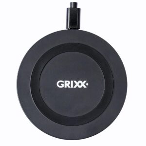 Grixx Draadloze Oplader 10W Qi Gecertificeerd Zwart