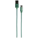 Grixx, Micro USB to USB-A Cable, Green, 1 meter