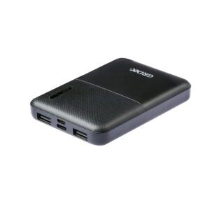 Grixx Powerbank 5000mAh met Micro USB en USB-C Poort Zwart